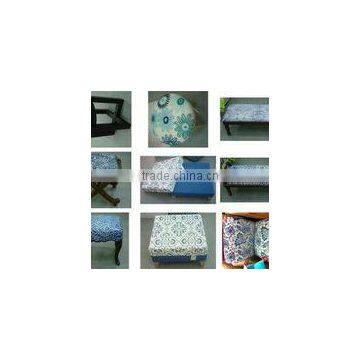 Indian style furniture, bohemian stools