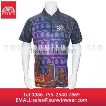 Performance Polo Collar Fishing Shirts Quick Dry Fishing Jerseys photo-5