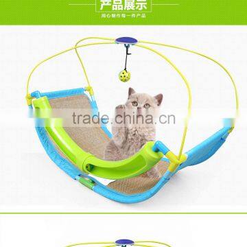 Multifunctional Cat Litter Cat Toy Sisal Pet Hammock Cat Scratch Board Fun Toys photo-2