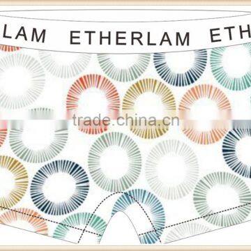 Colorful 88% Polyester 12%Elastic Waist Men Boxer Shorts Plus Size S-2XL Brand New Printed Man Casual Underwear photo-2