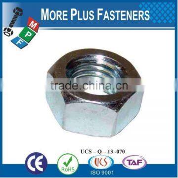 Made in Taiwan Stainless Steel Black Coated Zinc Finish Heavy Hex Nut photo-6