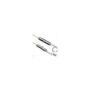 5mW Pocket Metal / Alminnum led torch light Promotional Laser Pointer Keychains HL-A1002