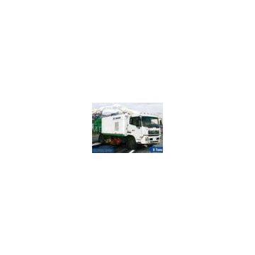XZJ5160TXS 8tons high pressure washing Road Sweeper Truck / streetsweepers with washer for tunnel an