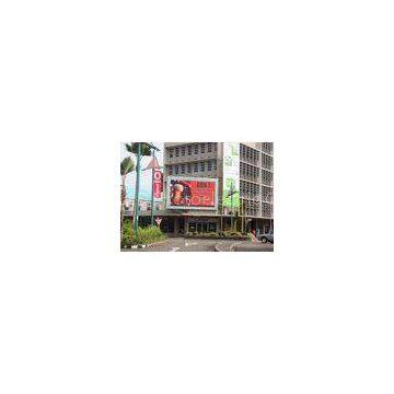 DIP570 Outdoor Full Color LED Display IP65 10000dots / sqm LED Advertising Screen