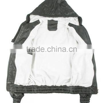 Leather Jacket With Fur Lining photo-5