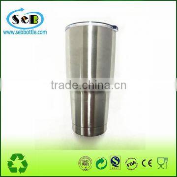 High-Quality+Eco-friendly+ 100% food grade18/8 30oz vacuum tumbler