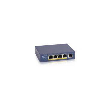 4 Ports PoE (100m) Fiber Ethernet Media Converter