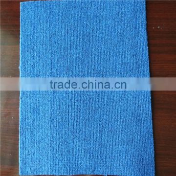 Polyester Needle Punched Nonwoven Latex Backing Stripe Doorstep Carpet