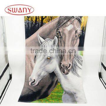 Super quality latest design double two-side printed beach towel