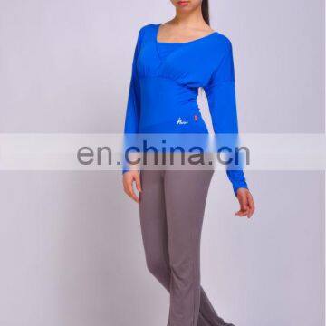 11111412 Viscose Spandex Fashion Yoga Top