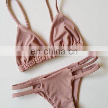 Low MOQ Women Swimsuit Push Up Sexy Bikinis Set