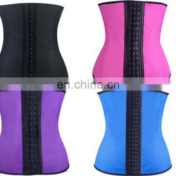 Latex mature women waist training corset shapewear