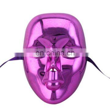 halloween electroplating plastic masquerade mask MPM-248