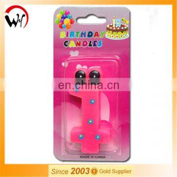 2014 Hot Sale Cartoon Snake Fancy Birthday Candle Number photo-3