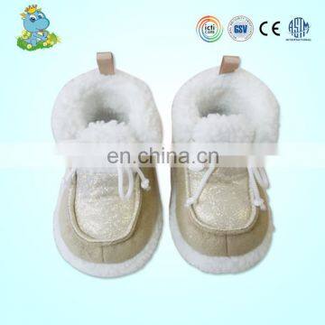 OEM service promotional warm winter plush toddler shoes