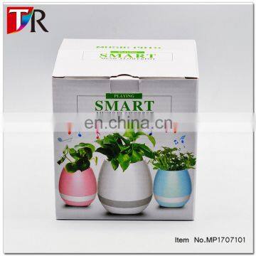 Office Decompression Toy Bluetooth Music Pots Manufacturer Custom Smart Music Flowerpot photo-3