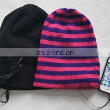 Earphone music and phone hat