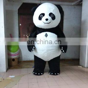 HI CE animal mascot costume for adults,inflatable panda mascot costume for big event