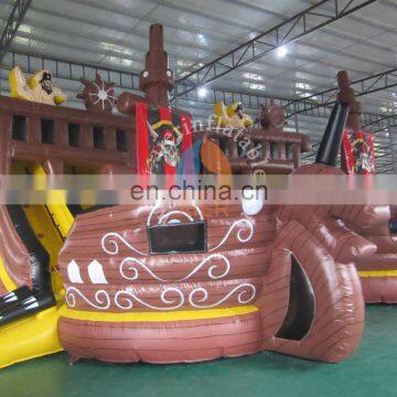 Aier pirate ship inflatable slide outdoor pirate ship china guangzhou