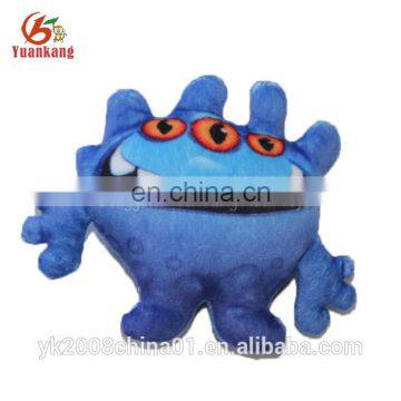 OEM soft stuffed animal plush action figure purple Monsters Dragon doll Game toys with big eyes