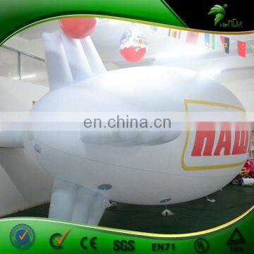 White Inflatable Boat Seaplane/Blimp/Airship Custom Model RC Flying Boat photo-5