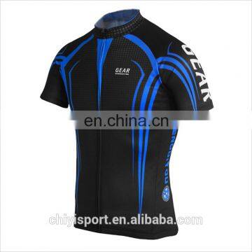 Men's Sublimation Print cycling jersey set 2016 team sky cycling jersey