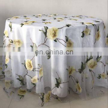 floral print table cloth 84 inch round tablecloth party