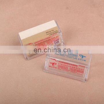 NEW design acrylic business name card holder/clear business holder/bulk business name card holder for office