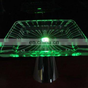 Plated flashing tray,flashing plastic pallet,glow up saucer