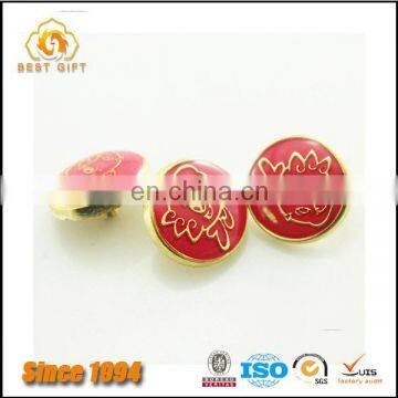 Guangdong Factory Wholesale Custom Garment Accessories Fashion Metal Buttons for Suit