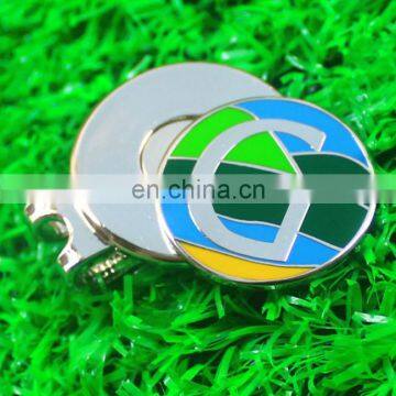 Dongguan made personalized golf ball marker hat clip markers for golf ball