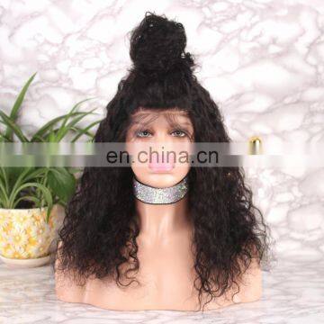 Natural Color Wholesale Price Good Quality Virgin Brazilian Human Hair Full Lace Wig photo-2