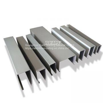 Aluminum Linear Ceiling/Metal Baffle Ceiling/Wood Grain Aluminum Ceiling photo-2