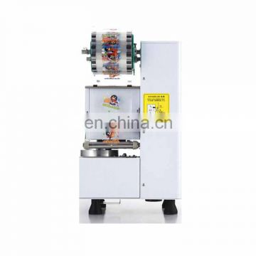 High Efficiency Fully AutomaticCupPackageSealingMachinewith Speed 1800-9600cups/h