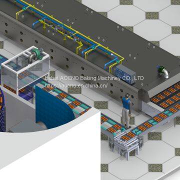 Bread Cake Toast Biscuit Production Line Bread Baking Tunnel Oven photo-4