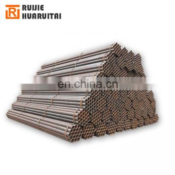 Mild steel black tube, steel pipe use for building