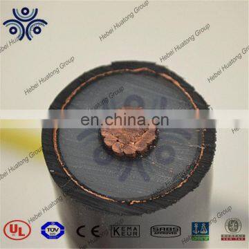 Alibaba hot sale 15KV CU/XLPE/PVC power cable hot sale 1*60mm2 size