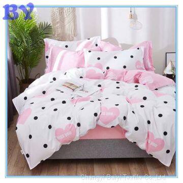 Changyi Factory Cheap Disperse Printed Polyester Fabric Bedding Fabric Home Textile 100% Polyester Microfiber Bed Sheet photo-4