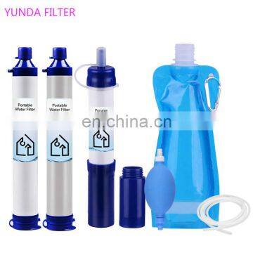 Outdoor Personal Portable Water Filter Survival Straw Filter For Outdoor Camping photo-2