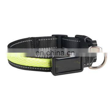 Light up Nylon Led Dog Collar Usb Dog Collar Led Rechargeable photo-2