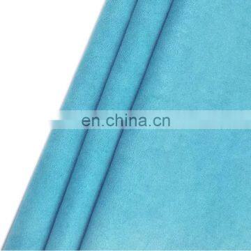100%Polyester Spandex Suede Fabric Brushed Suede Knitted Fabric for Home Textile photo-3