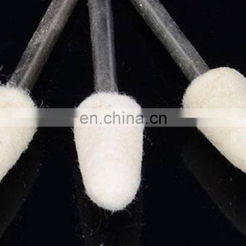 The Customized Shape 6mm Shank Mounted 100% Wool Felt Bobs photo-3