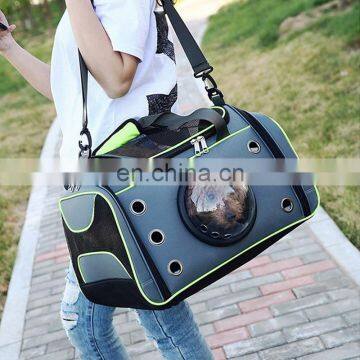 Airline Approved Pet Bag Carrier Clear PVC Window Outdoor Dog Bag