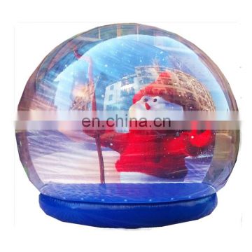 New Popular Inflatable Christmas And New Year Snowman Photo booth Inflatable Christmas Snowball For New Year Festival