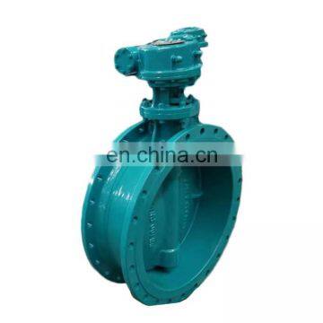 DN1500 Cast Iron Flange Double Eccentric Butterfly Valve photo-3