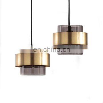 Sample acrylic brass lighting pendant hanging led chandeliers pendant lights indoor lamps