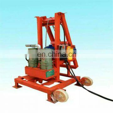 Good service electric mounted small water well rotary drilling machine for sale in India