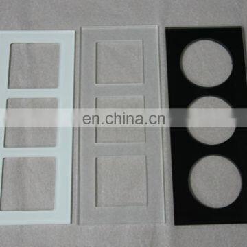 High Precise CNC Processed Colorful Switch Glass Panel for Digital Product photo-4