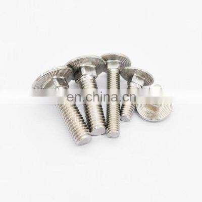 Stainless Steel A2 A4 Screw Zinc Square Neck Mushroom Head M8 Step Carriage Screw Coach Screw photo-2