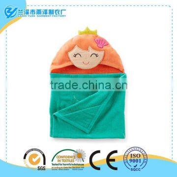 Hula Girl Hooded Towel For Kids